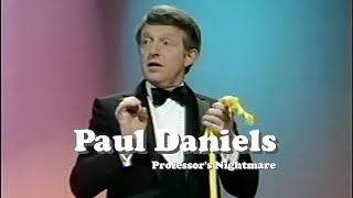 Paul Daniels performs a classic of magic, Professor's Nightmare