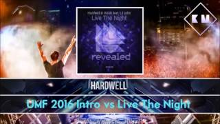 Live The Night vs. Footrocker vs. Fall Into The Sky (Hardwell UMF 2016 Intro Edit)