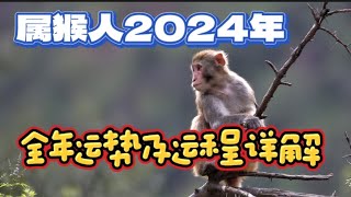 属猴人2024年全年运势及运程详解