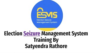 ESMS(Election Seizure Management System)#election2023 #Mobile app #Training #electioncommission