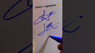 how to sign the letter L?❤