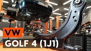 Så byter du främre länkarm / främre bärarm på VW GOLF 4 (1J1) [AUTODOC-LEKTION]