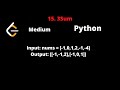 LEETCODE 15 3SUM PYTHON