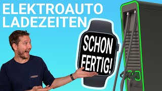 Elektroauto laden: So lange dauert es wirklich!