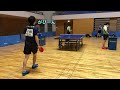 【岩手県卓球リーグ】吉田（高田クラブ）vs佐藤選手（岩手大学a）