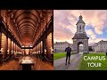 Trinity College Dublin campus TOUR - Long Room Library, Ireland | Ovi.Med