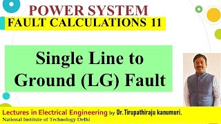 PS92 Single Line to Ground LG Fault