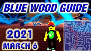 Roblox Lumber Tycoon 2 Blue Wood Maze Guide Road Map 26 06 2018 - red wood lumber tycoon roblox