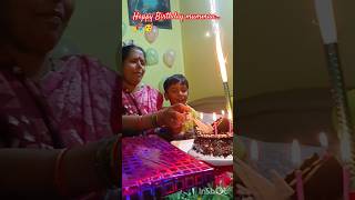 #happybirthday_mummaa🎂🎉🥳#maa #celebration #trending #birthday #cake #shorts #song@Salini_Shivaholic