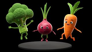 Hey Kimbo Sensory  - Dance Fruits Sensory Party Takes Over Happy Holidays Kids Experience! 🍉🥕 🍌