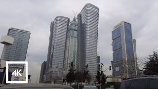 🇹🇷NEW FINANCIAL CENTER | ISTANBUL TÜRKİYE | ATAŞEHIR 2023 | Walking tour 4K 60fps | APRIL 2023