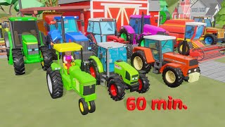 A one hour Action packed Compilation featuring Tractors and various Vehicles in the Spotlight!