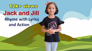 Jack and Jill Rhyme | Action song or poem for kids