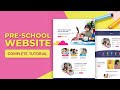 Build a Pro-Level Kindergarten & School Website in WordPress & Elementor ! 🚀 Step-by-Step Tutorial!