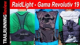 RaidLight - Gama de mochilas - chalecos Trail Running Revolutiv 2019