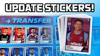 *NEW* TRANSFER UPDATE STICKERS!! | Panini PREMIER LEAGUE 2021 Stickers (100% COMPLETE!!)
