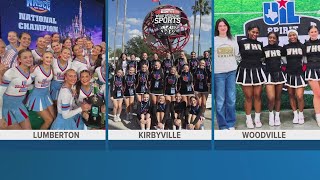 Lumberton High School cheerleaders cap off 'magical' run with 7th place finish in UCA Nationals at D