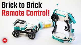 Python brick to brick Remote Control with SPIKE Prime and Robot Inventor