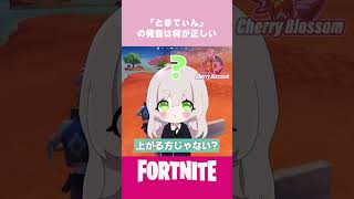 「とまてぃん」の発音は何が正しい  #フォートナイト  #fortnite #ちぇりぶろ