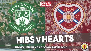 Hibs v Hearts team news, TV and live stream details for Edinburgh derby Scottish Cup clash