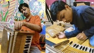 Repairing harmonium with Papa - Rishav Vlogs