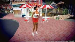 SL - LMFAO Shufflin Backup SOLO Dance | (Everyday I'm shuffling back) - Second Life dance animation