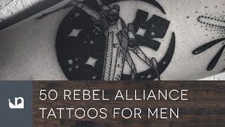 50 Rebel Alliance Tattoos For Men