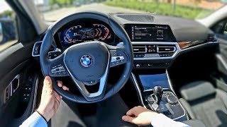 2022 BMW 3 series sedan [ 318i 1.998 cm3 156hp ]  | POV Test Drive | Petrol consumption information