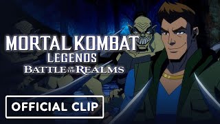 Mortal Kombat Legends: Battle of the Realms - Official Johnny Cage Clip (2021) Joel McHale