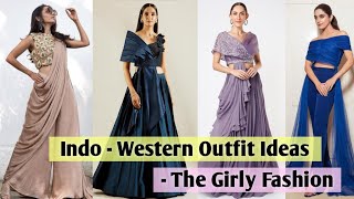 Indo Western Dresses For Girls \u0026 Women | Indo Western Party Wear | Indo Western Outfits |Dress Haul