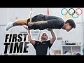 I TRIED GYMNASTICS FOR THE FIRST TIME