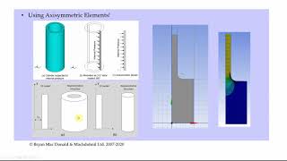 Axisymmetric Analysis Using ANSYS Workbench