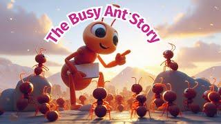 The Busy Ant Story | English Improve stories | Kids English Stories