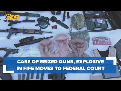 Fife Police Case Of Seized Guns, Explosive Device Moves To Federal ...