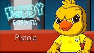 Canarinho Pistola conversa com Tobby!