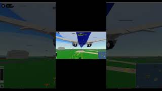 Butter with a Ryanair in PTFS? #roblox #butterlanding #swiss001landing #avation #plane