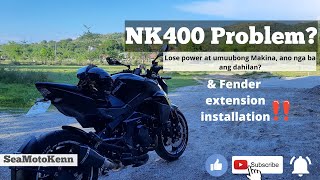 NK400 Lose Power - Problem Solved 👍 & Installation of Fender extension