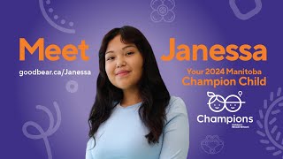 Meet Janessa, your 2024 Champion Child