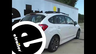 etrailer | How to Set Up Your Curt Trailer Hitch Receiver on a 2014 Subaru Impreza