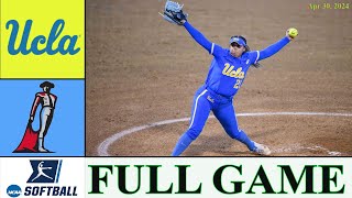 UCLA vs Cal State Northridge Softball FULL GAME | Apr 30,2024 | College Softball