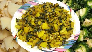 Niramish Ucche, Alu Bhaji Ranna- Bengali Food Recipe- Easy \u0026 Simple