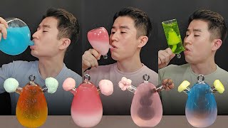 잠 잘오는 수면유도 ASMR ⭐ 음료 원샷 신기한 물 먹방 시즌4 모음