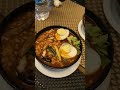 hot spicy raman raman noddles egg japanese