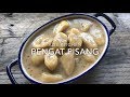 Pengat Pisang Dengan Biji Sagu