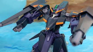 ガンプラコマ撮り ギャプランTR-5 フライルー ティターンズ仕様 gunpla stop motion GAPLANT TR-5 HRAIROO TITANS (A.O.Z RE-BOOT)