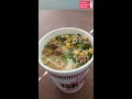 cup noodle miso.miso ramen is very delicious. japanese instant ramen shorts