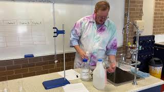 Determination of the concentration of sodium hydroxide solution by titration