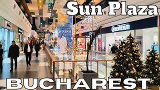 Bucharest SUN PLAZA Shopping Centre Tour ROMANIA MALL București