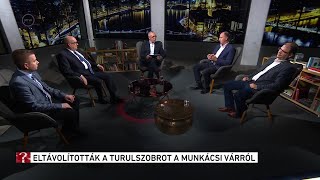 A turulszobor eltávolítása a munkácsi várról – Ez itt a kérdés, 2022. október 20.