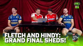 Fletch and Hindy: In the away sheds - Grand Final edition | Matty Johns | Fox League